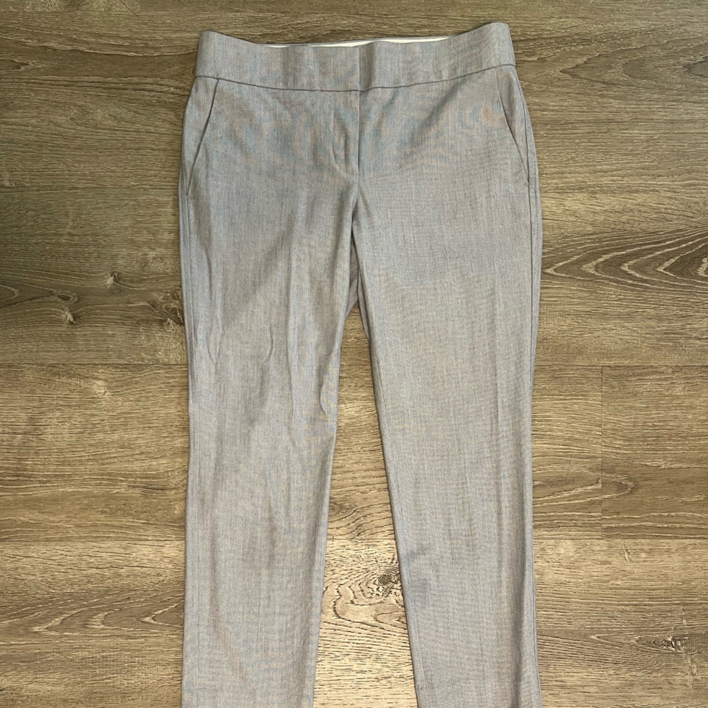 LOFT Pants in Gray and White